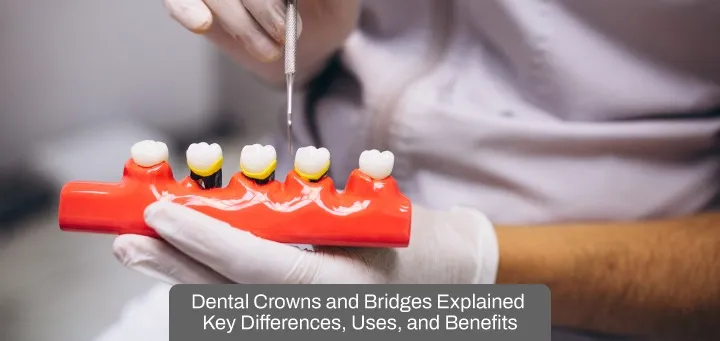 Crowns vs Bridges: Key Differences, Uses & Benefits