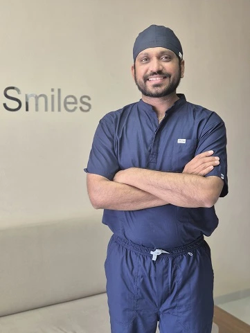 Dr. Sunny Patel - Consultant Oral & Maxillofacial Surgeon & Implantologist at New Smile Dental Clinic Ahmedabad